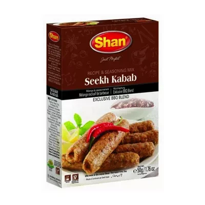 Shan Seekh Kabab Masala Mix 50 gm