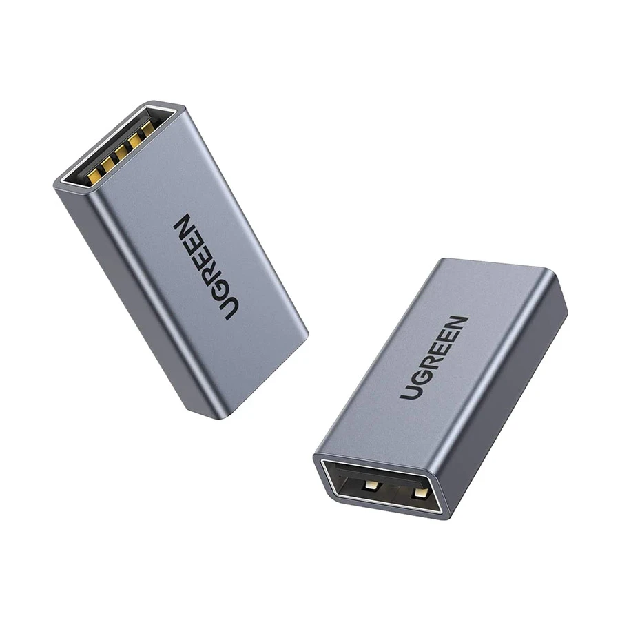 Ugreen US381 (20119) USB 3.0 Female to Female Gray Converter